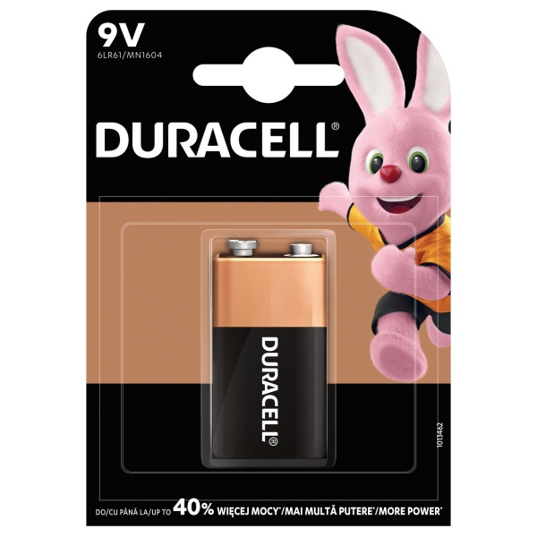 Baterie 9V Duracell Basic